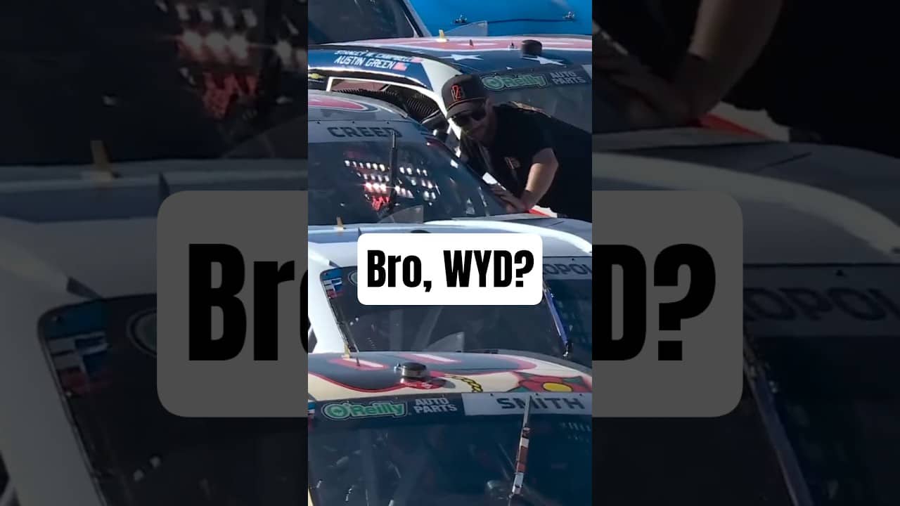 Sir, how'd you get on the track?