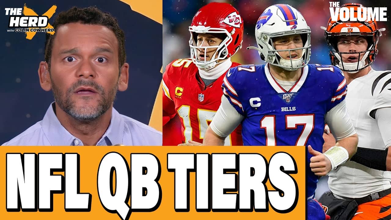 NFL QB Tiers: Patrick Mahomes, Josh Allen, Joe Burrow, Matthew Stafford, Lamar Jackson | THE HERD