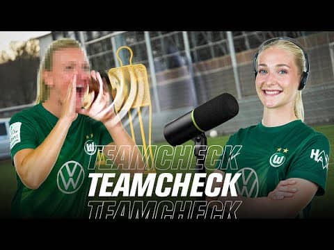 Wir suchen die 𝒍𝒂𝒖𝒕𝒆𝒔𝒕𝒆 𝑾ö𝒍𝒇𝒊𝒏 & 𝒅𝒊𝒆 𝑷𝒐𝒅𝒄𝒂𝒔𝒕-𝑸𝒖𝒆𝒆𝒏!? 🎙️⚽ | Teamcheck