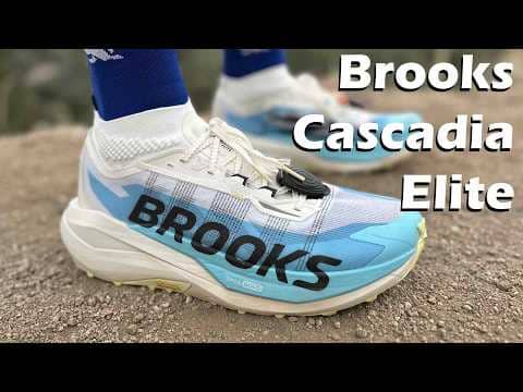 Brooks Cascadia Elite First Impressions Review || DNA Gold shines on the trails