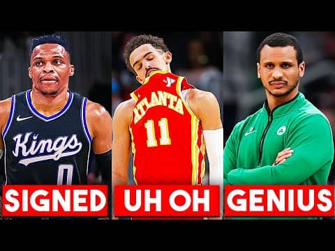 Westbrook To The Kings, Trae Young Trouble, Joe Mazzulla Is A Genius