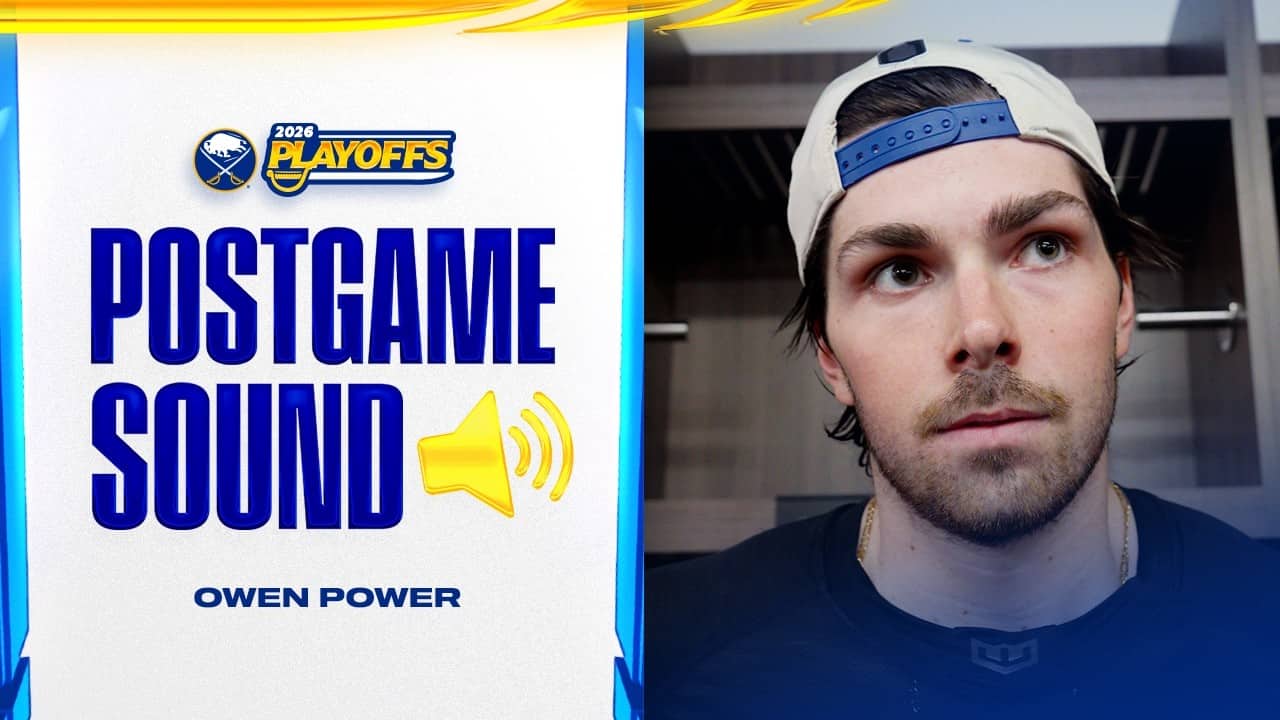 "An Ideal Start" | Owen Power After 6-1 Win Over Bruins In Game 4 | Buffalo Sabres Playoffs