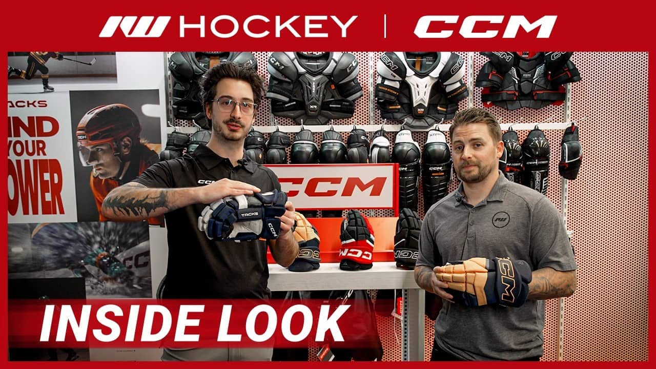 CCM Tacks XR Pro Hockey Glove Line Insight