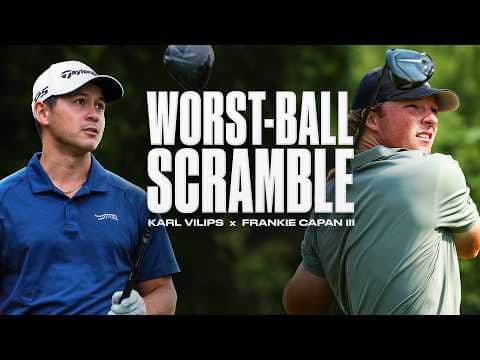 Worst-ball scramble with PGA TOUR rookies | Episode 1 | Rocket Rookies Classic