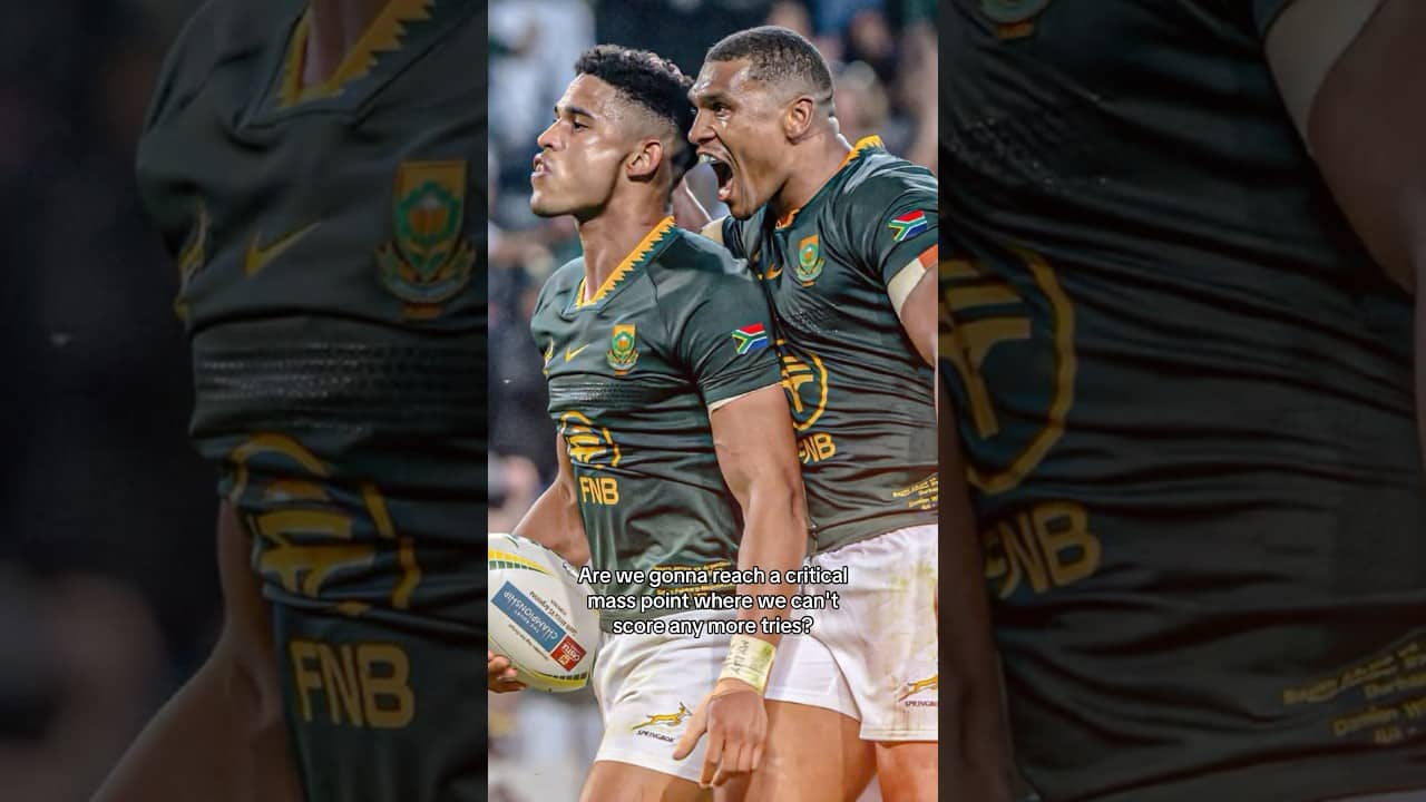 Will Try Scoring In Rugby Keep Going Up? 📈 #springboks #analysis