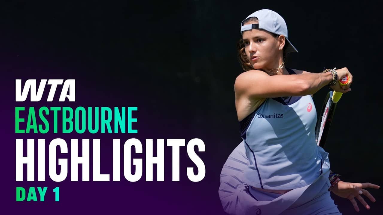 Day 1 in Eastbourne featuring Arango, Ostapenko, Kessler and more | WTA Match Highlights