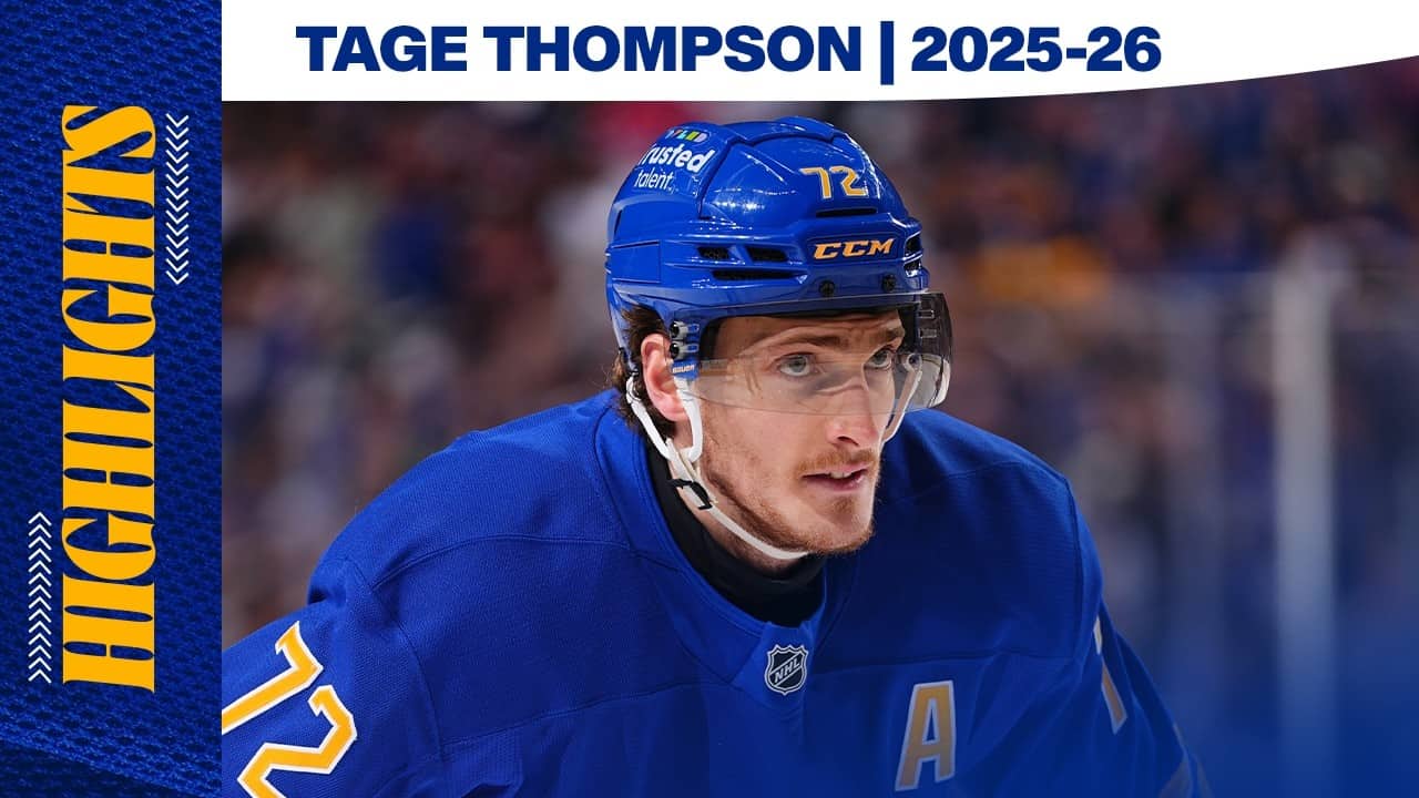 🚨 TAGE THOMPSON HIGHLIGHTS 🚨  | 2025-26 Buffalo Sabres Regular Season & Stanley Cup Playoffs