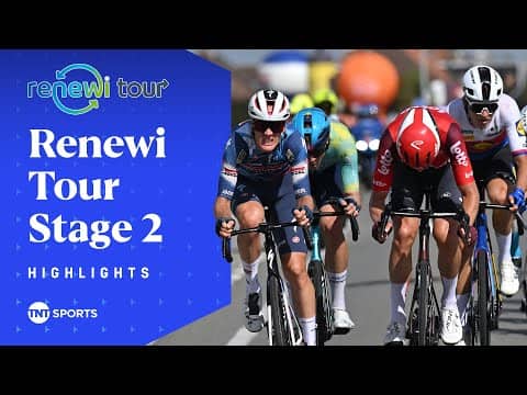 IMPRESSIVE VICTORY! 🔥 | Men's 2025 Renewi Tour Stage 2 Race Highlights | TNT Sports Cycling