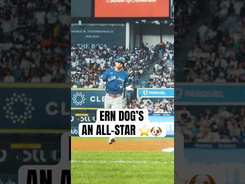 Ernie Clement is heading to his first All-Star Game ‼️🐶 #MLB #Toronto #BlueJays