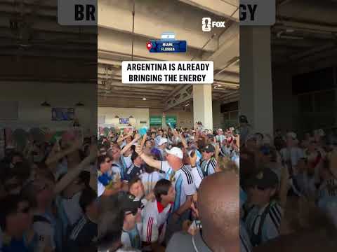 Argentina fans are not taking pregame lightly ahead of facing Cape Verde