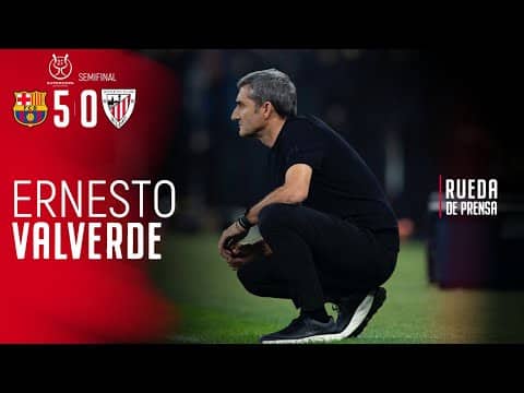 🎙 Ernesto Valverde | post FC Barcelona 5-0 Athletic Club | 1/2 Supercopa 2025-26