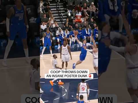 HE’S ONLY 19 🤯 #dallasmavericks #cooperflagg #dunk