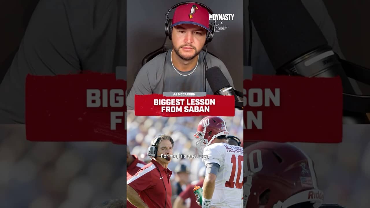 Most Memorable Saban Lesson @birminghamhealth
