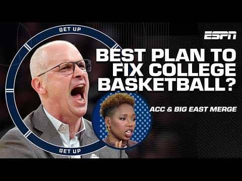 NCAA TOURNEY REACTION 👀 + Should the ACC & Big East MERGE? 😯 'I'M INTO IT!' - Monica McNutt | Get Up