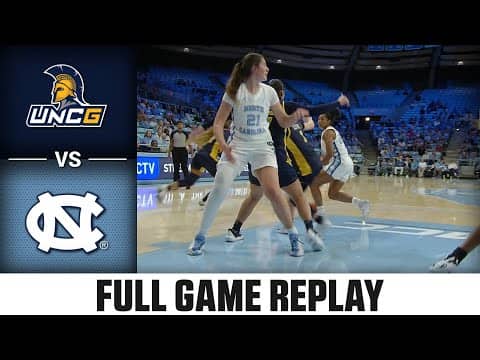 UNC Greensboro vs. North Carolina Full Game Replay | 2025-26 ACC Women's Basketball