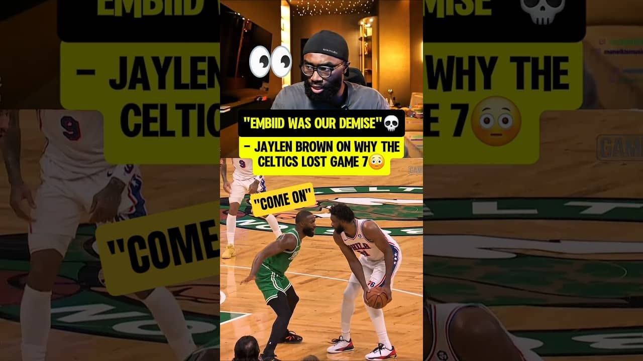 Jaylen blames Embiid for Celtics LOSS🗣