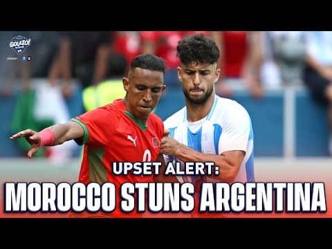 Breaking News: Morocco Upset Argentina At The Summer Olympics | CBS Sports Golazo