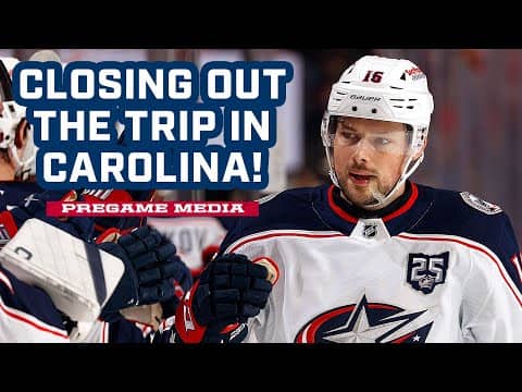 HC Dean Evason & Brendan Gaunce Look Ahead to TONIGHT'S Matchup in Carolina 💥 | Pregame Media