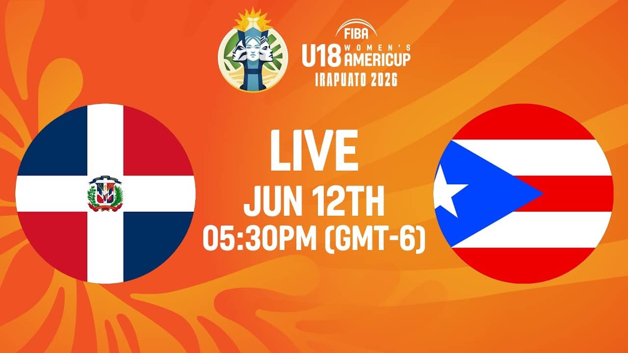 Dominican Republic v Puerto Rico | Full Basketball Game | FIBA U18 Women's AmeriCup 2026