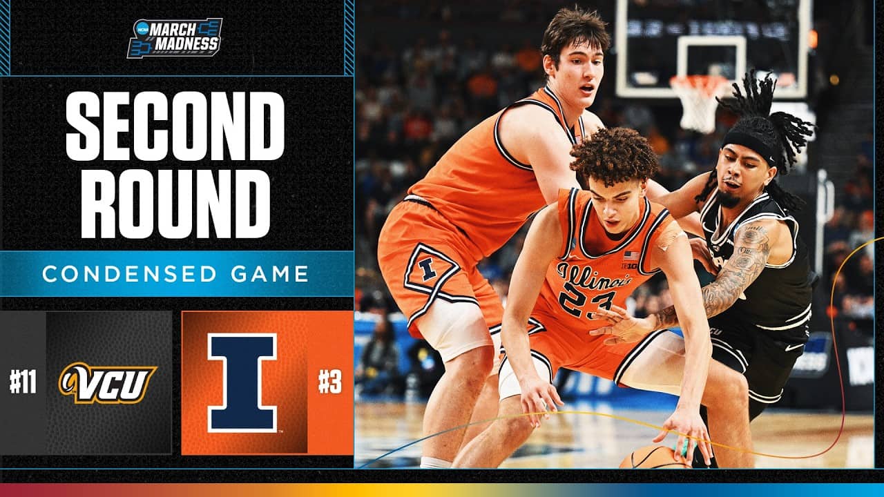 Illinois vs. VCU - Second round NCAA tournament extended highlights