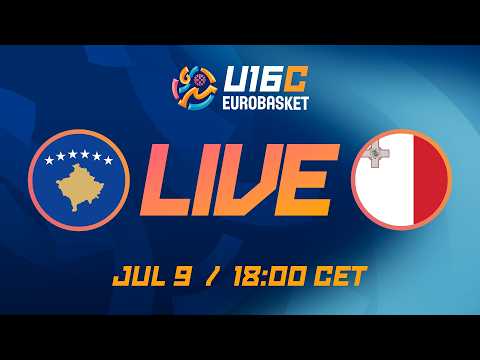 LIVE - Kosovo v Malta | FIBA U16 Women's EuroBasket 2026 Division C | Group Phase