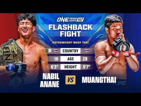 Absolute DOMINATION 🔥 Nabil Anane vs. Muangthai | Muay Thai Full Fight