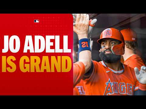 FULL INNING: Jo Adell hit a GRAND SLAM after Yankees intentionally walk Mike Trout to load the bases