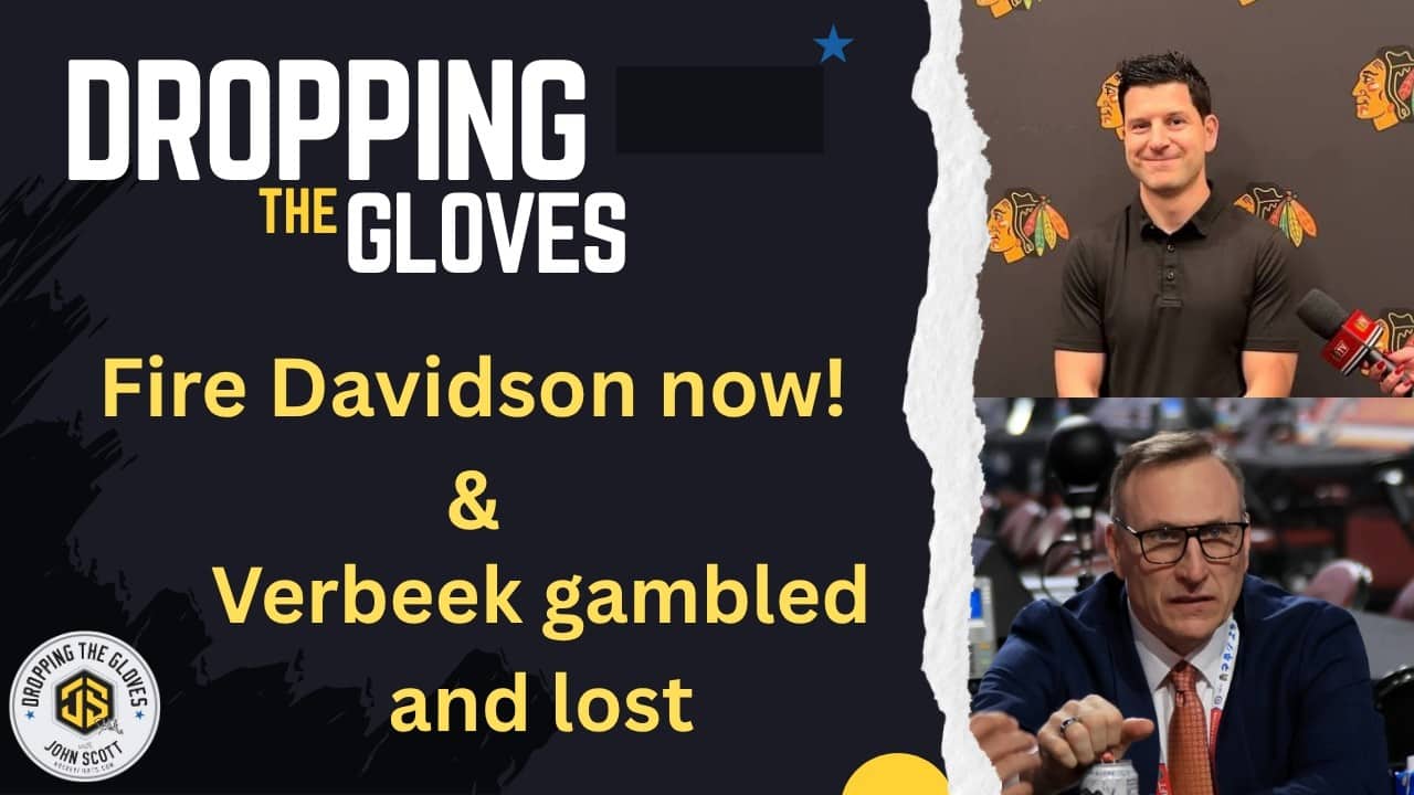 Davidson ruined the Blackhawks and Verbeek gambled and lost.
