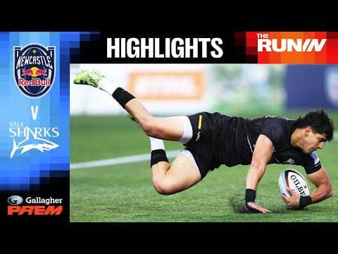 LATE COMEBACK! Newcastle Red Bulls v Sale Sharks | Gallagher PREM Rugby | R17 Highlights & Reaction