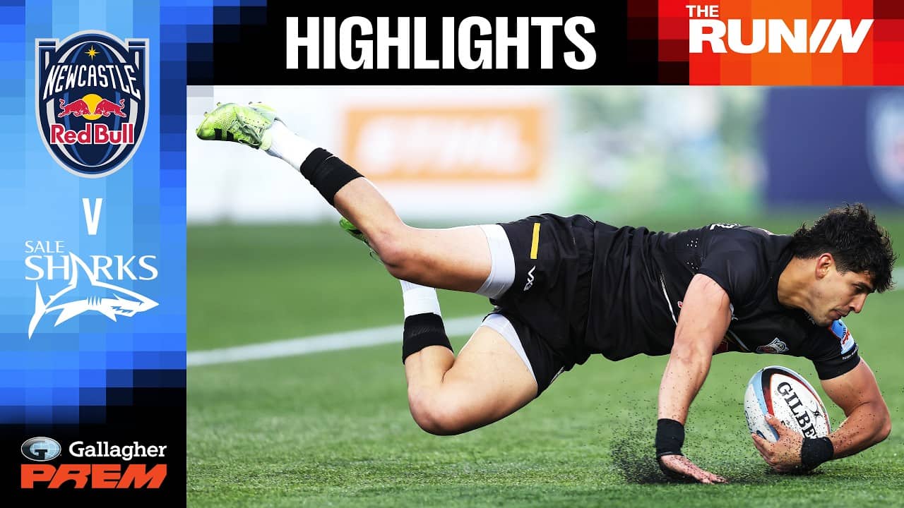 LATE COMEBACK! Newcastle Red Bulls v Sale Sharks | Gallagher PREM Rugby | R17 Highlights & Reaction