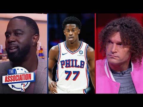 Robin Lopez and Chris Haynes talk expectations for Sixers VJ Edgecombe | The Association on NBA TV