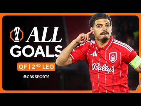 ALL GOALS in UEL Quarterfinals - Leg 2