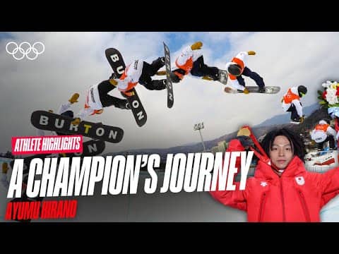 Hirano’s Snowboard Glory 🇯🇵🥇 | Olympic Moments | Athlete Highlights