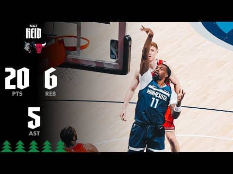 Naz Reid Scores 20 Points Against Chicago Bulls | 01.22.26