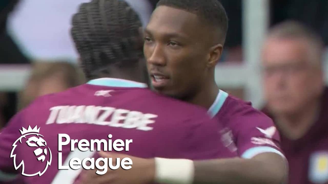 Jaidon Anthony fires home rebound to give Burnley a 1-0 lead | Premier League | NBC Sports