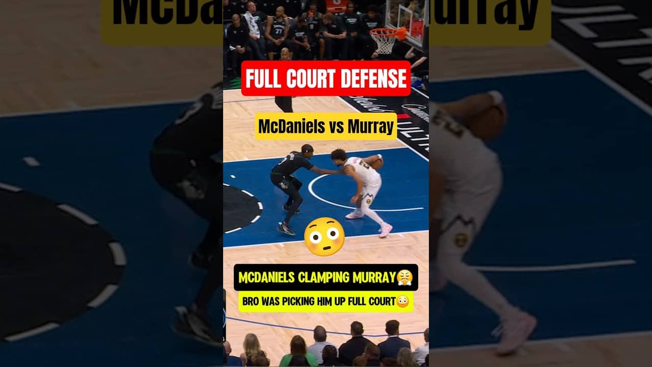 McDaniels was SUFFOCATING Murray😳