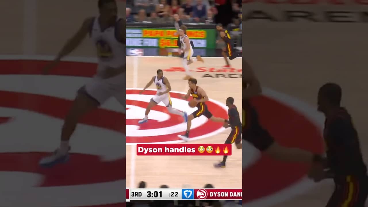 Rolling that Dys 🎲🎲 #nba #hawks #dysondaniels #handles