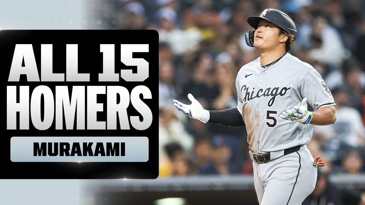 Munetaka Murakami is tied for the MLB LEAD with 15 home runs! 🤩 村上宗隆の15本塁打をプレイバック🚀 | MLB Highlights
