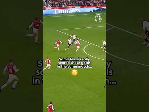 Samir Nasri Dancing Past Defenders ✨