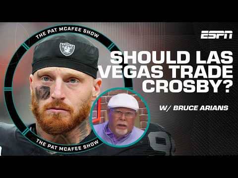 Bruce Arians says the Raiders need to USE Maxx Crosby to get 'REAL RECEIVERS' | The Pat McAfee Show
