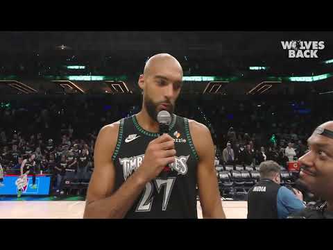 Rudy Gobert Postgame Interview After Game 3 Win Against Denver Nuggets | 4.23.26