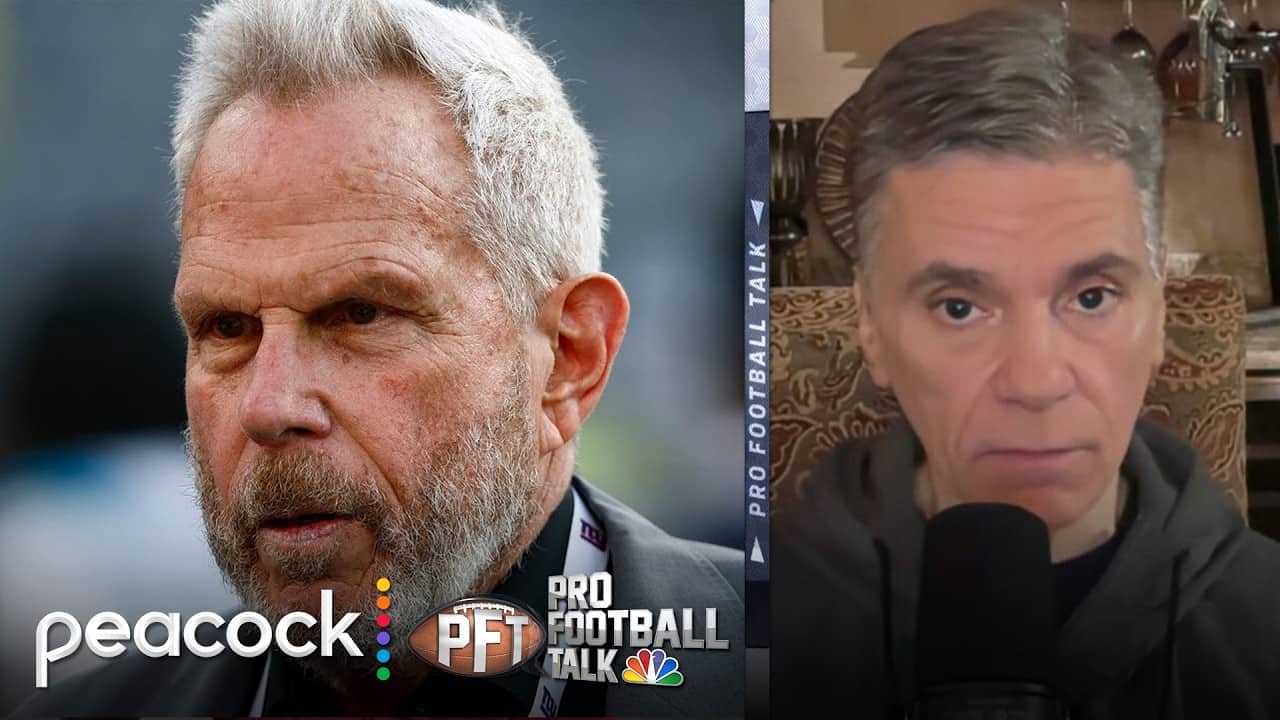 Steve Tisch in the Giants draft room a bad look says Mike Florio | Pro Football Talk | NFL on NBC