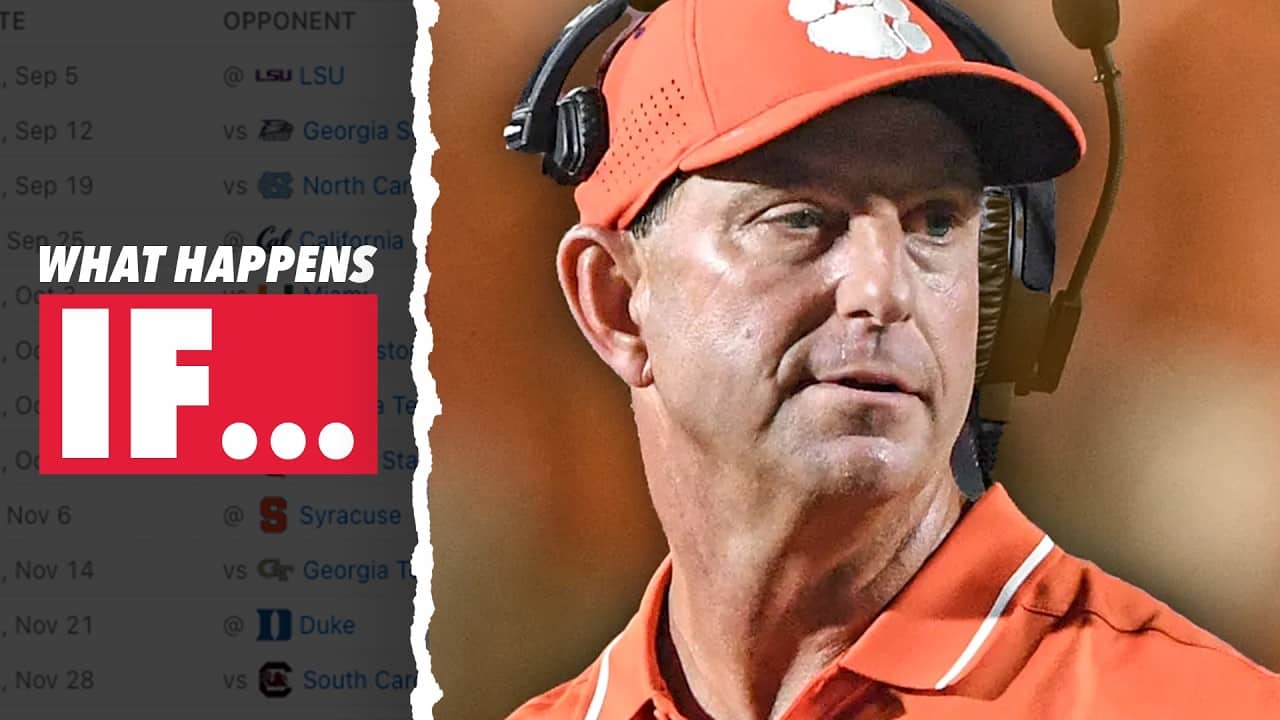 How Dabo Swinney and Clemson could have America's weirdest season