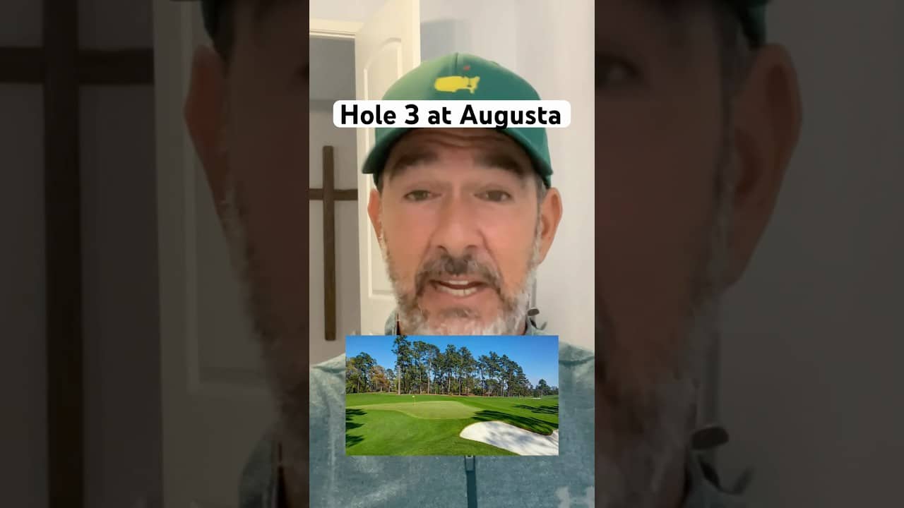 Hardest/easiest hole at Augusta #themasters2026 #themasters #golf#pgatour #pga #majorchampionship