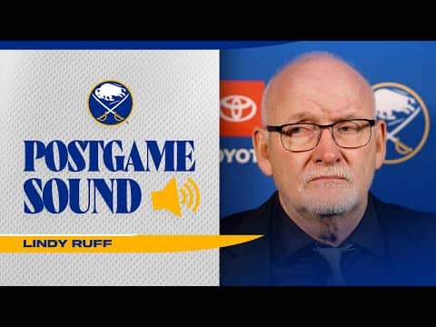"Played One Hell Of A Game" | Lindy Ruff After OT Win In Edmonton | Buffalo Sabres