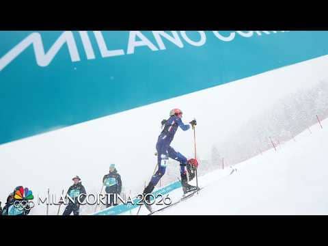 Ski mountaineers vie for historic women's sprint final | Winter Olympics 2026 | NBC Sports