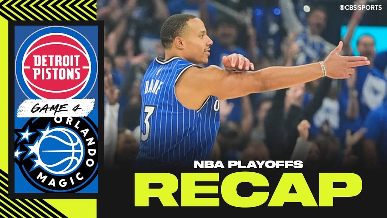 2026 NBA Playoffs: Magic outlast Pistons, take commanding 3-1 series lead | Is Detroit done? 🤔