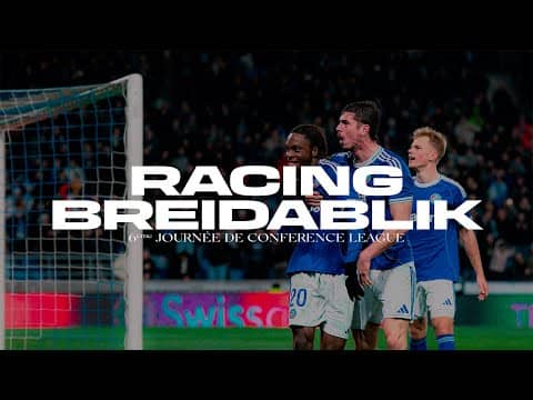 Racing-Breidablik (3-1) : les buts vus du bord terrain ⚽️👀