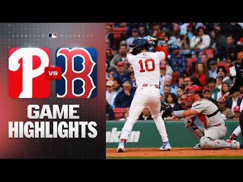 Phillies vs. Red Sox Game Highlights (5/13/26) | MLB Highlights