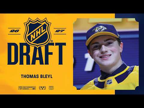 Nashville Predators Select Thomas Bleyl in 2026 NHL Draft